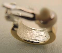 1990s Ralph Lauren Mixed-Metal Earrings