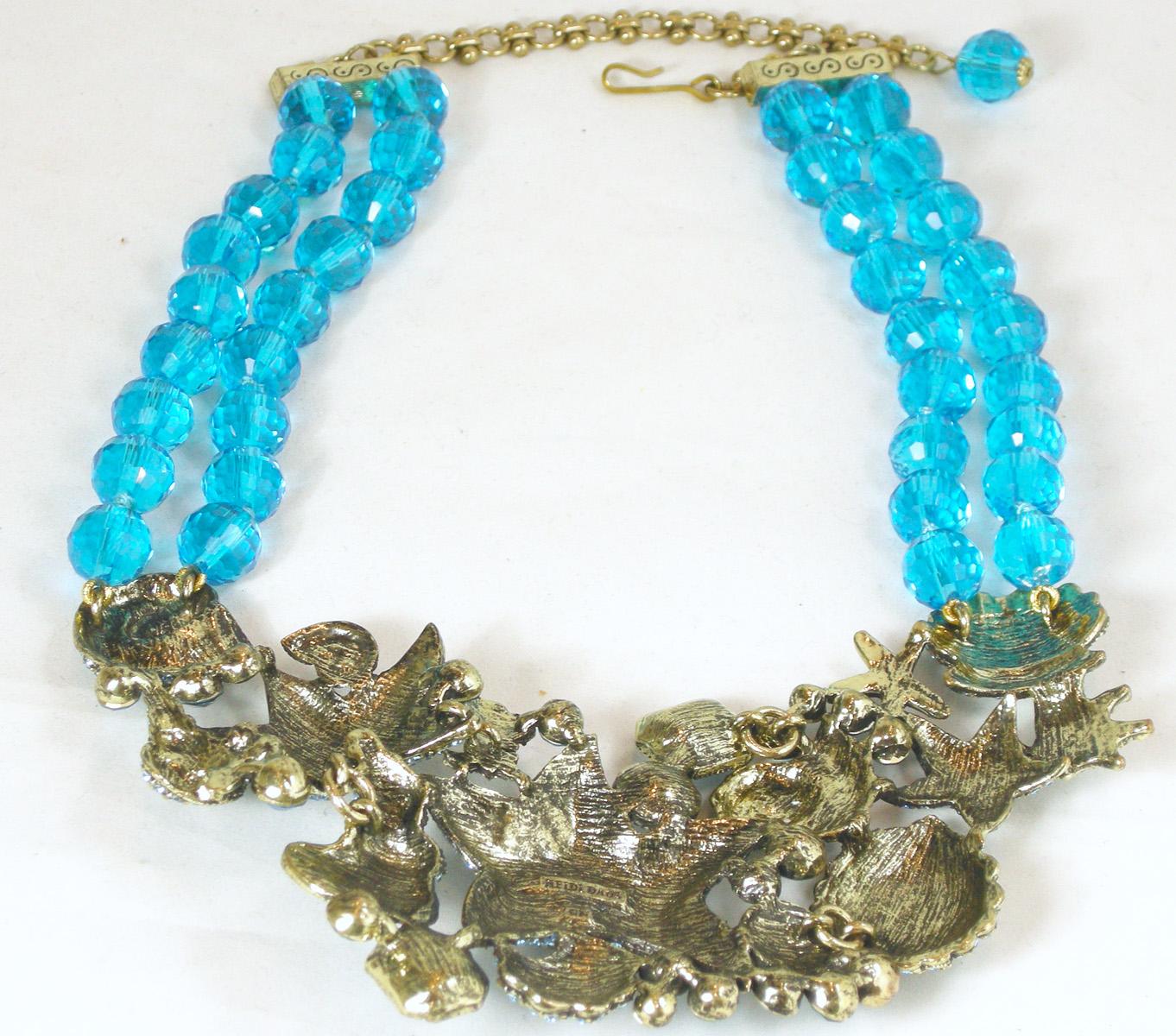 Women's Heidi Daus Blue Sea Necklace