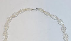 Vintage Art Deco 1920s Faceted Crystals Necklace