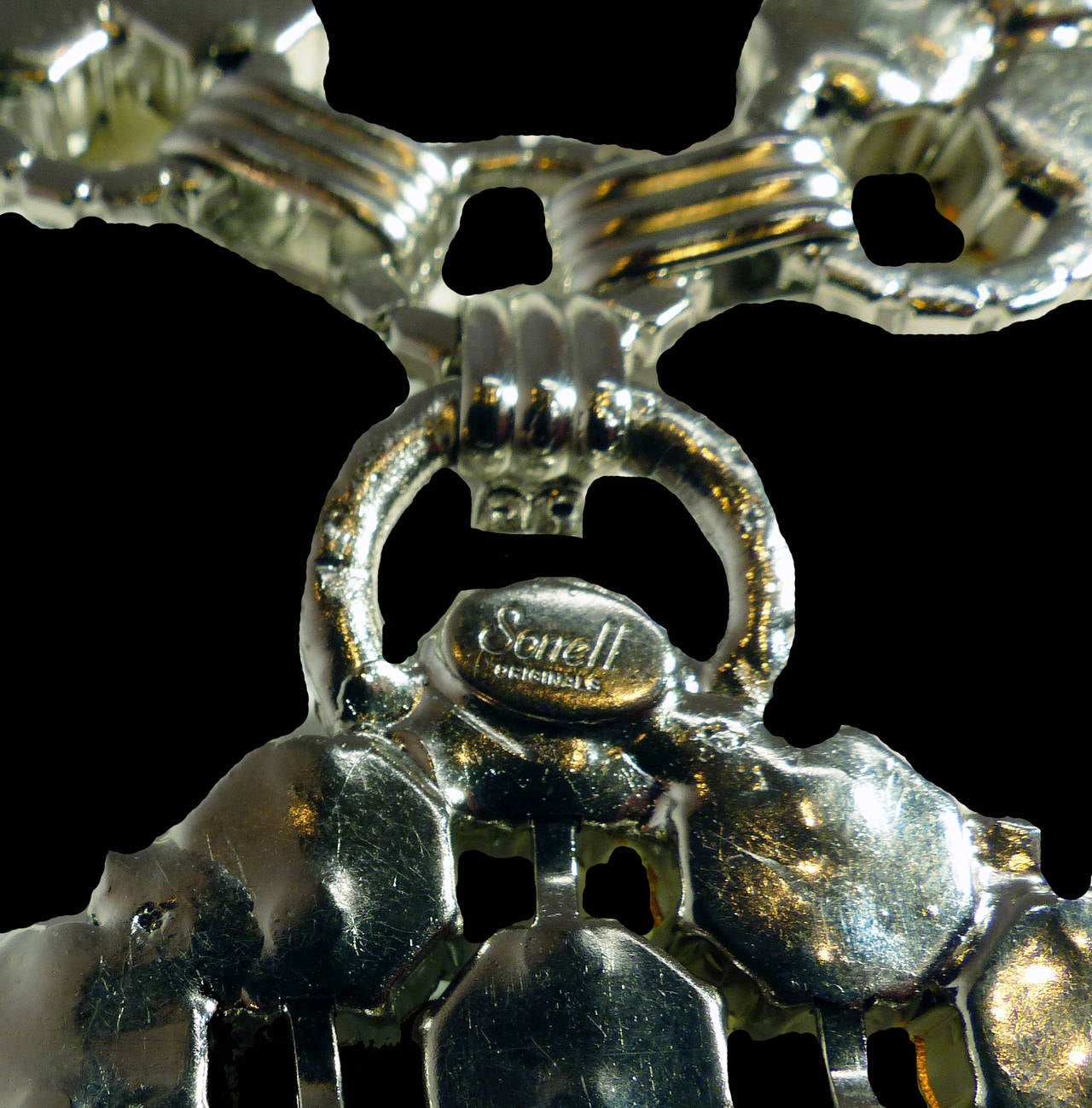 Women's One-of-a-kind Robert Sorrell Pearl Flower Necklace & Earrings