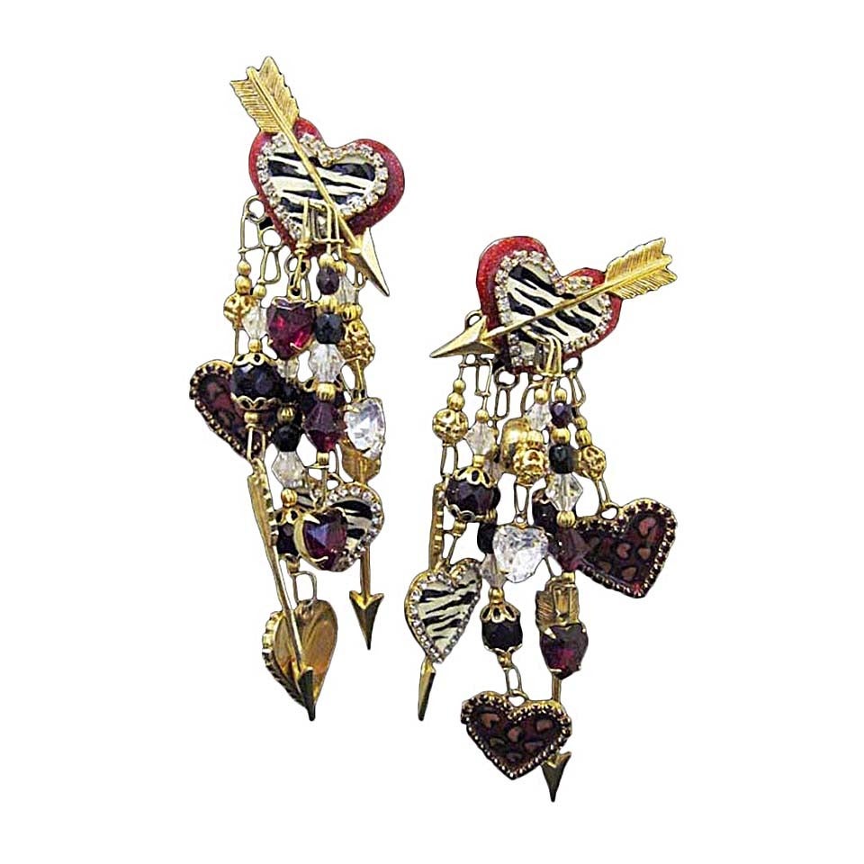 Vintage Signed Lunch at the Ritz Earrings at 1stdibs