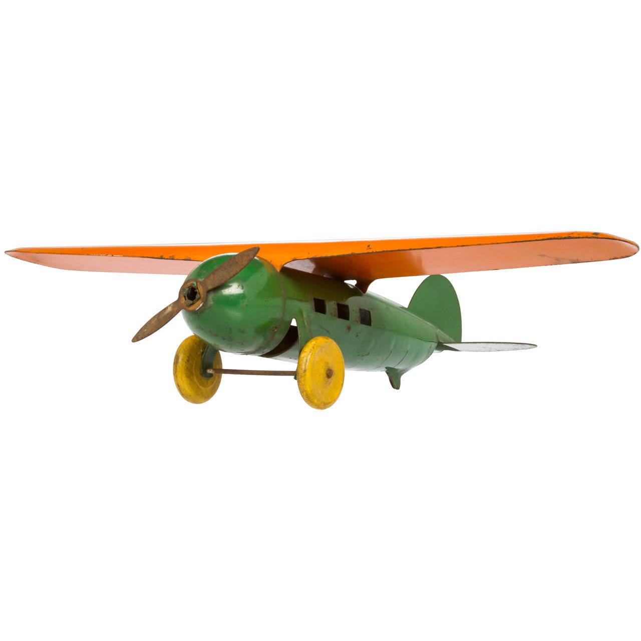 Antique Tin Toy Airplane at 1stdibs