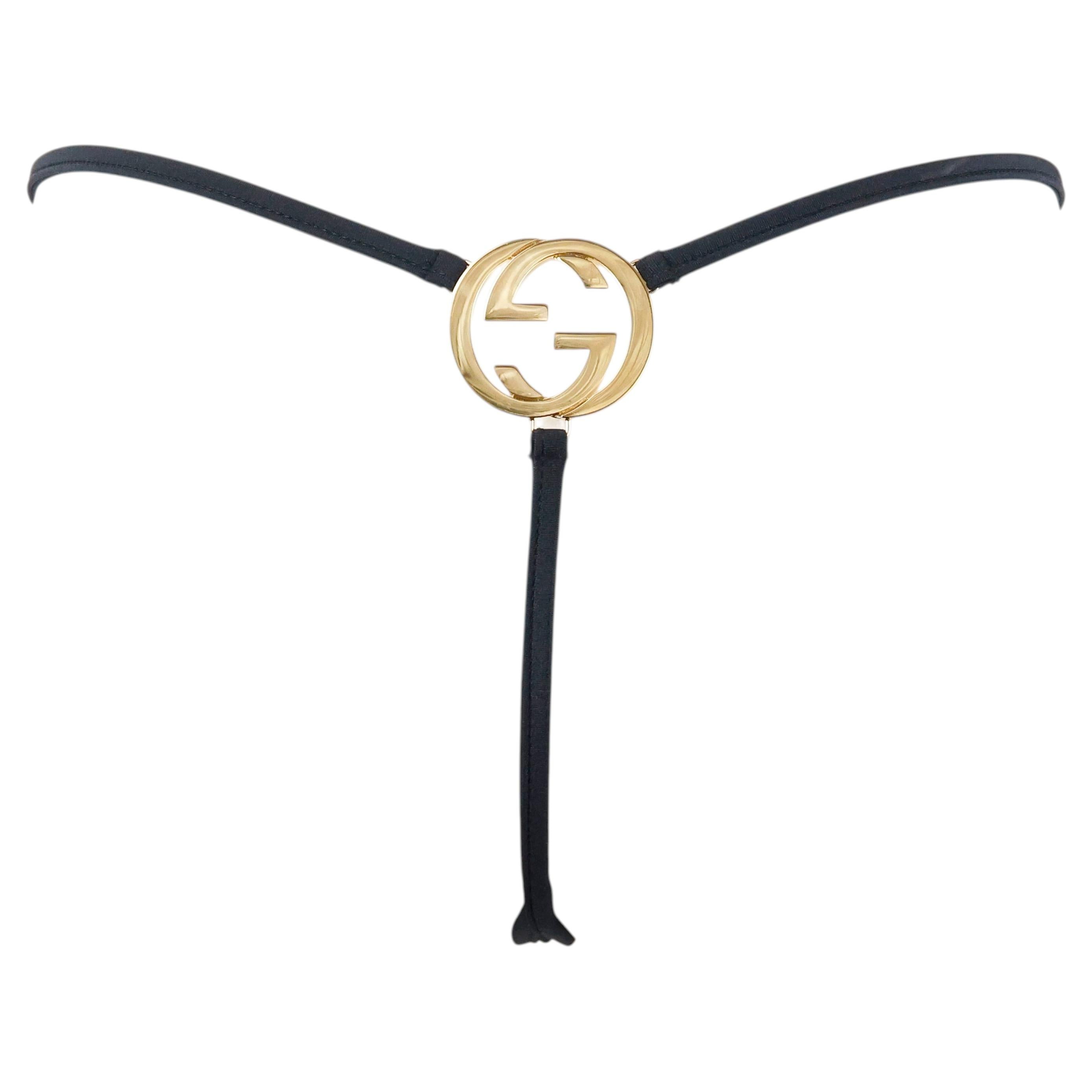 Gucci G Zehenstreifen-Thong / Bikini