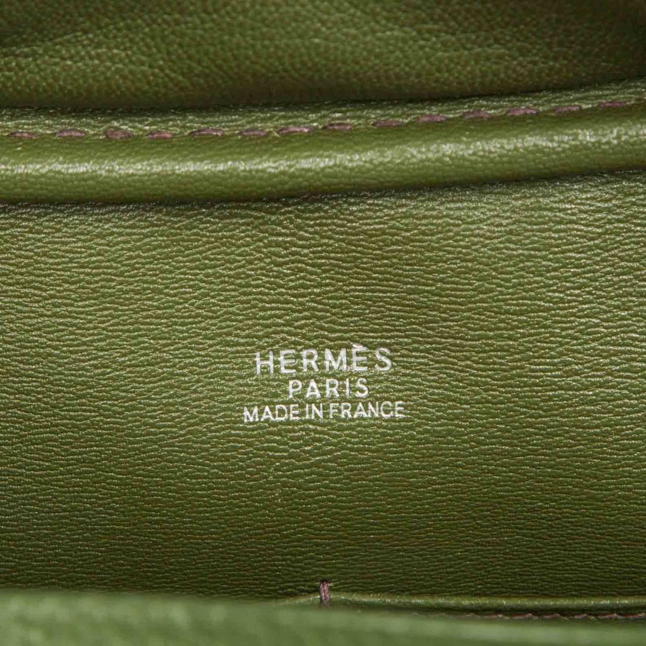Hermès Green Plume Bag 3