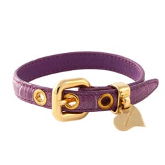 Vintage Miu Miu 'St. Cocco' Purple Bracelet
