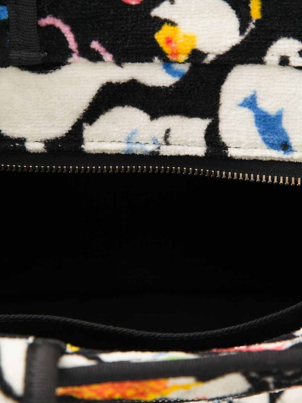 Women's Chanel Animals Print Terrycloth Tote