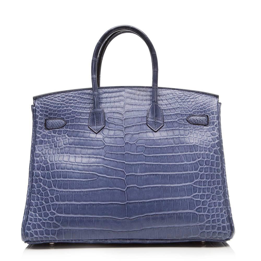 blue crocodile birkin bag