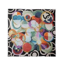 Chanel Geometric Print Scarf