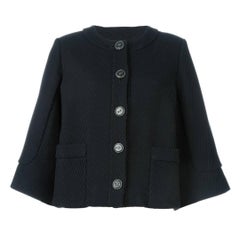 Chanel Cape-style Jacket at 1stDibs | chanel cape coat, cape style ...