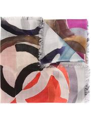 Chanel Geometric Print Scarf