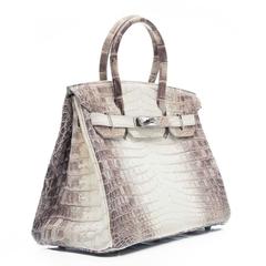 Hermes Himalayan Crocodile 30cm Birkin Bag  -BRAND NEW- BEST PRICE ON THE NET