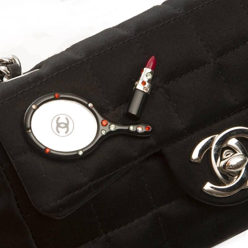 Chanel Mini Sateen Shoulder Bag 1