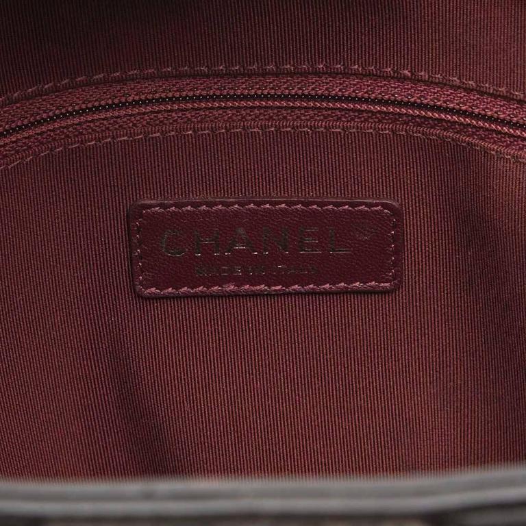 Chanel Black Chevron Leather Boy Shopper Tote Bag at 1stDibs | chanel ...