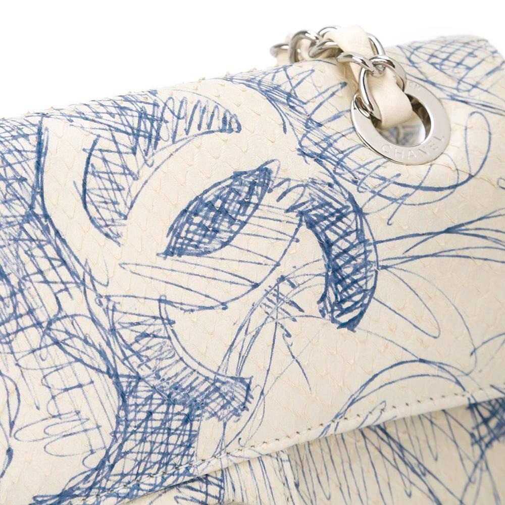 Women's Chanel Biro Illustrated Python Skin Mini 2.55 bag