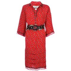 Chritstian Dior Vintage Floral Tunic 4