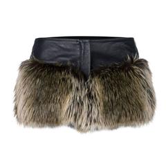 Chanel Faux Fur Short