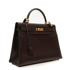 Hermes kelly 35  Brown