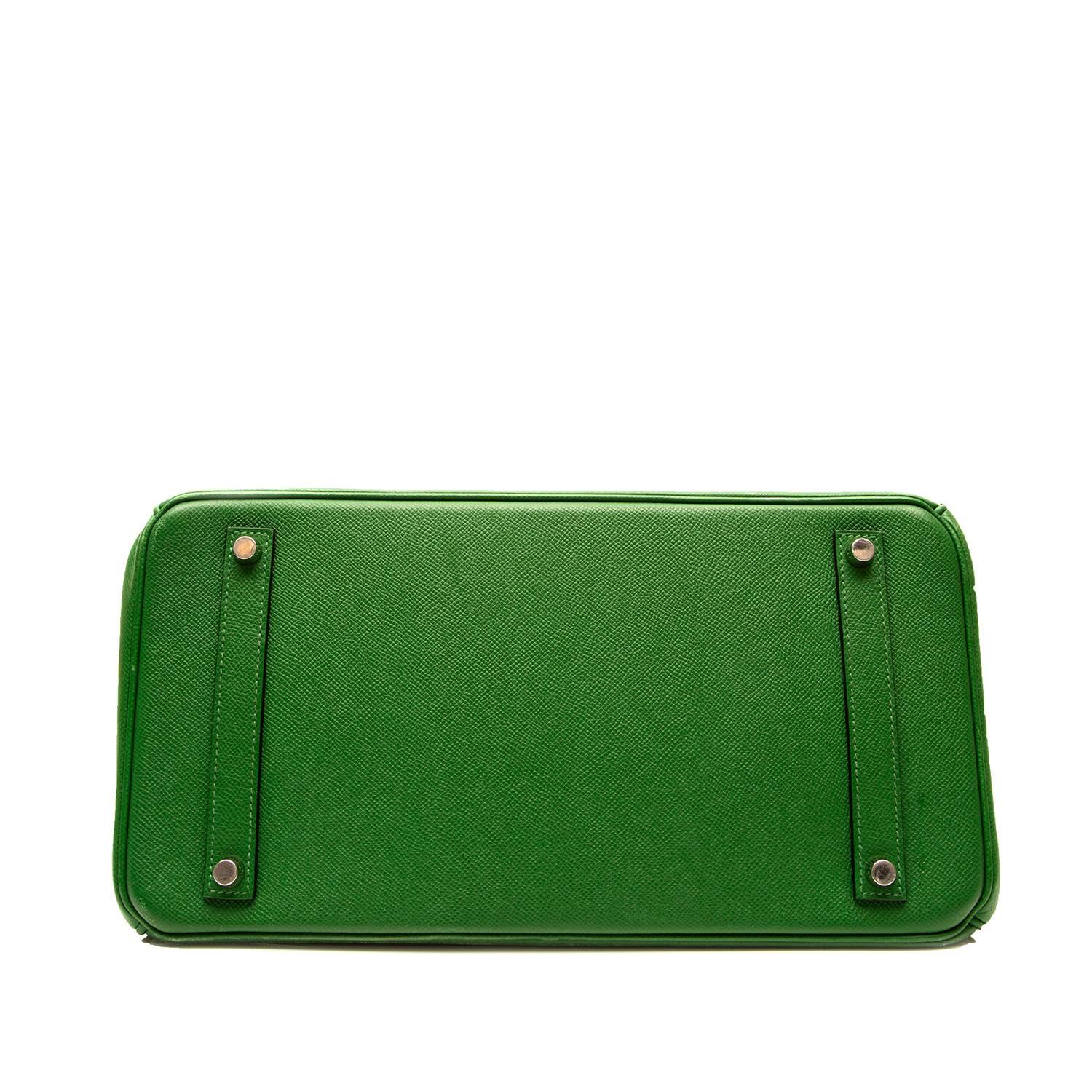 Women's Hermes Birkin Green Bag
