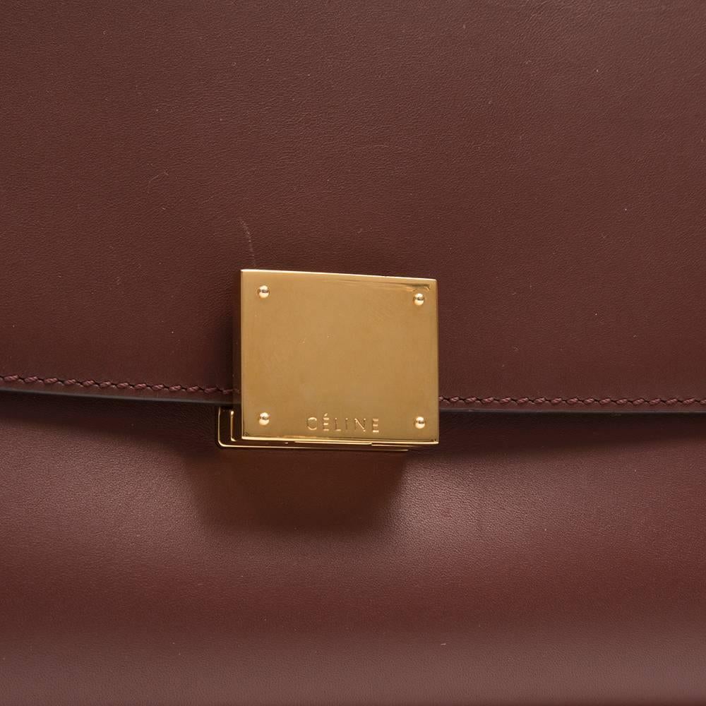 celine brown leather bag