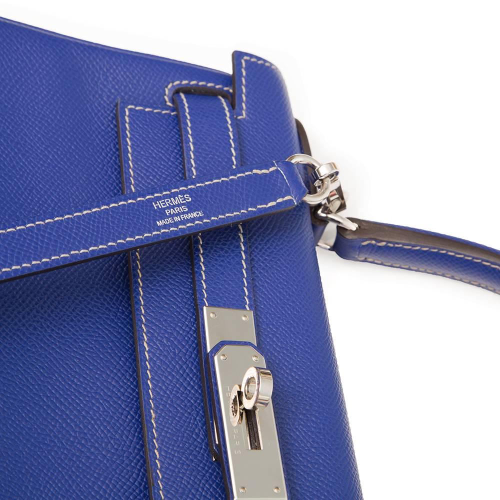 Women's Kelly Blue Iris 25 cm Handbag