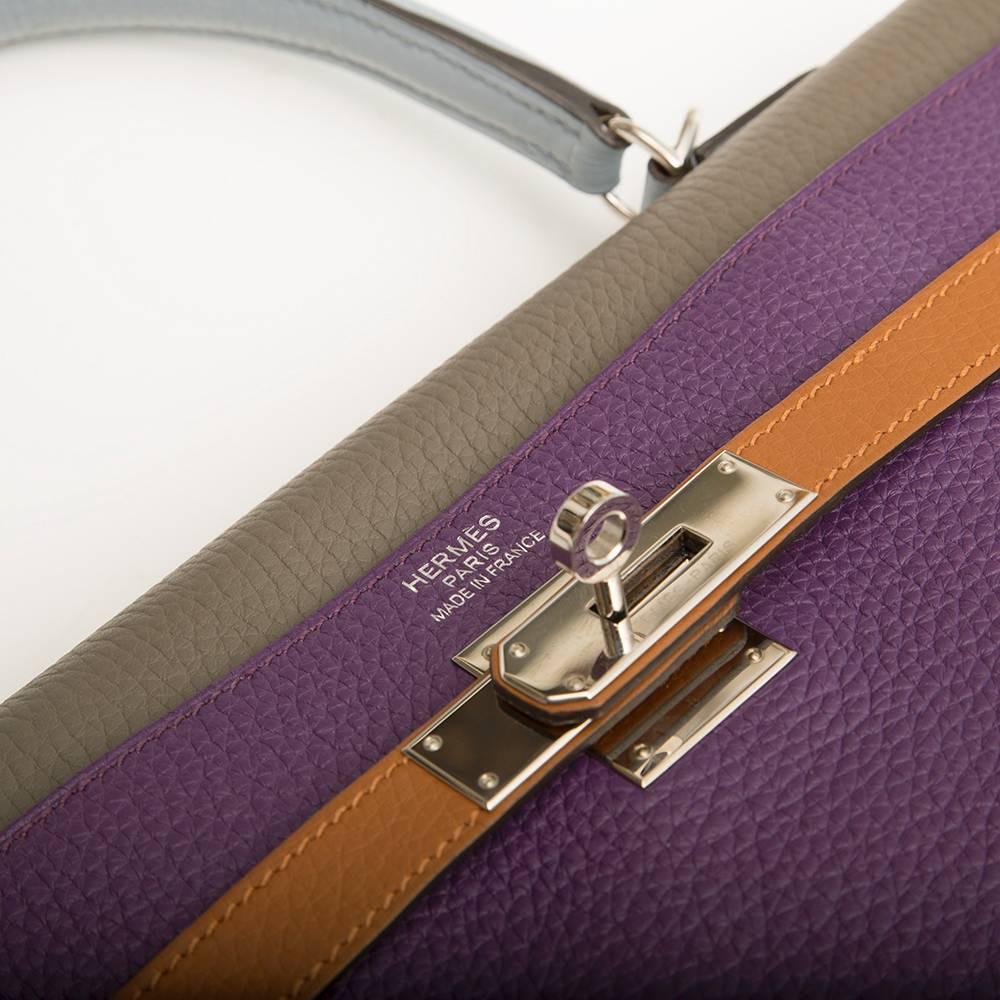 Women's Hermes Limited Edition Harlequin Kelly 35 cm 