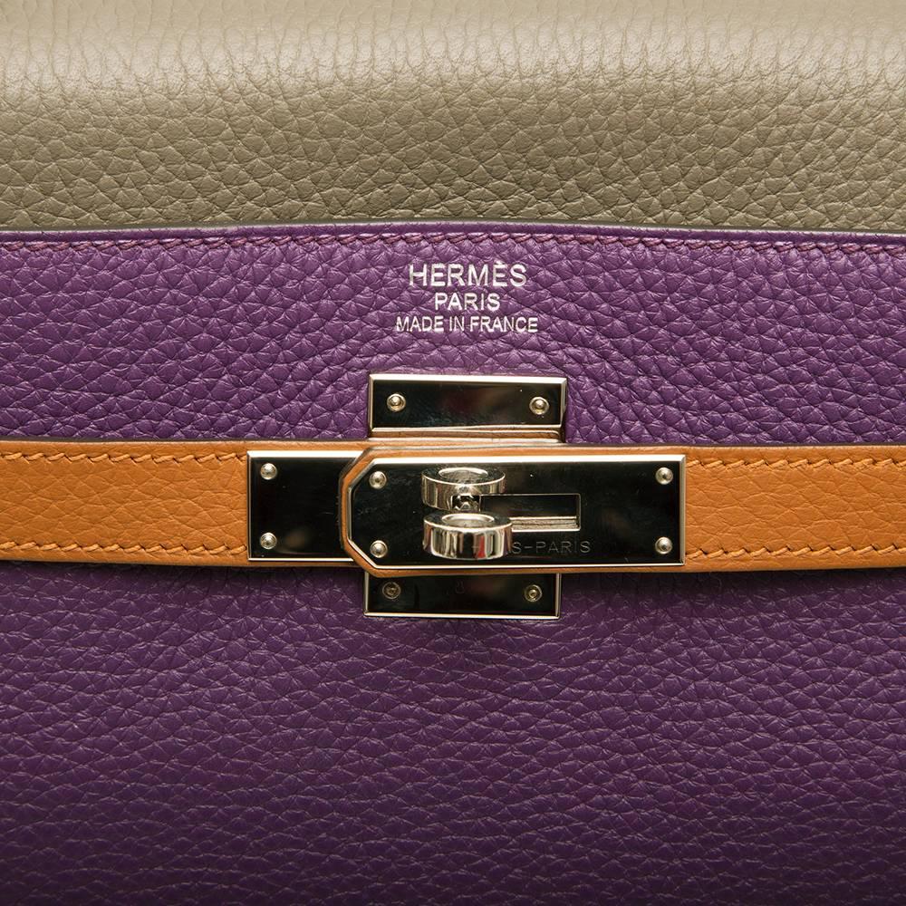 Hermes Limited Edition Harlequin Kelly 35 cm  1