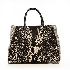 Fendi Speckled Calf Hair 2Jours Bag