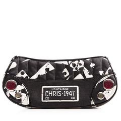 Christian Dior Denim and Leather Bag