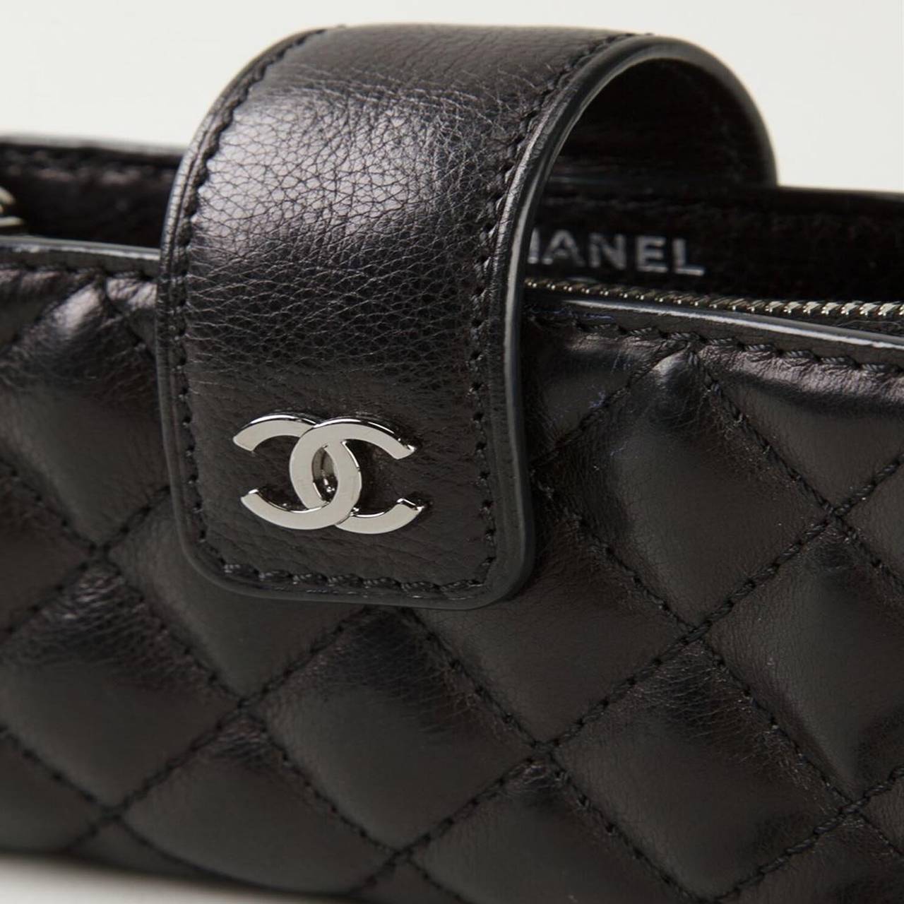 Vintage Chanel Small Quilted Clutch 1