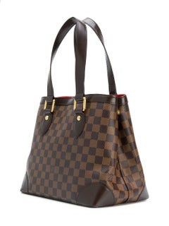 Louis Vuitton Brown Canvas Damier Ebene Shoulder Bag