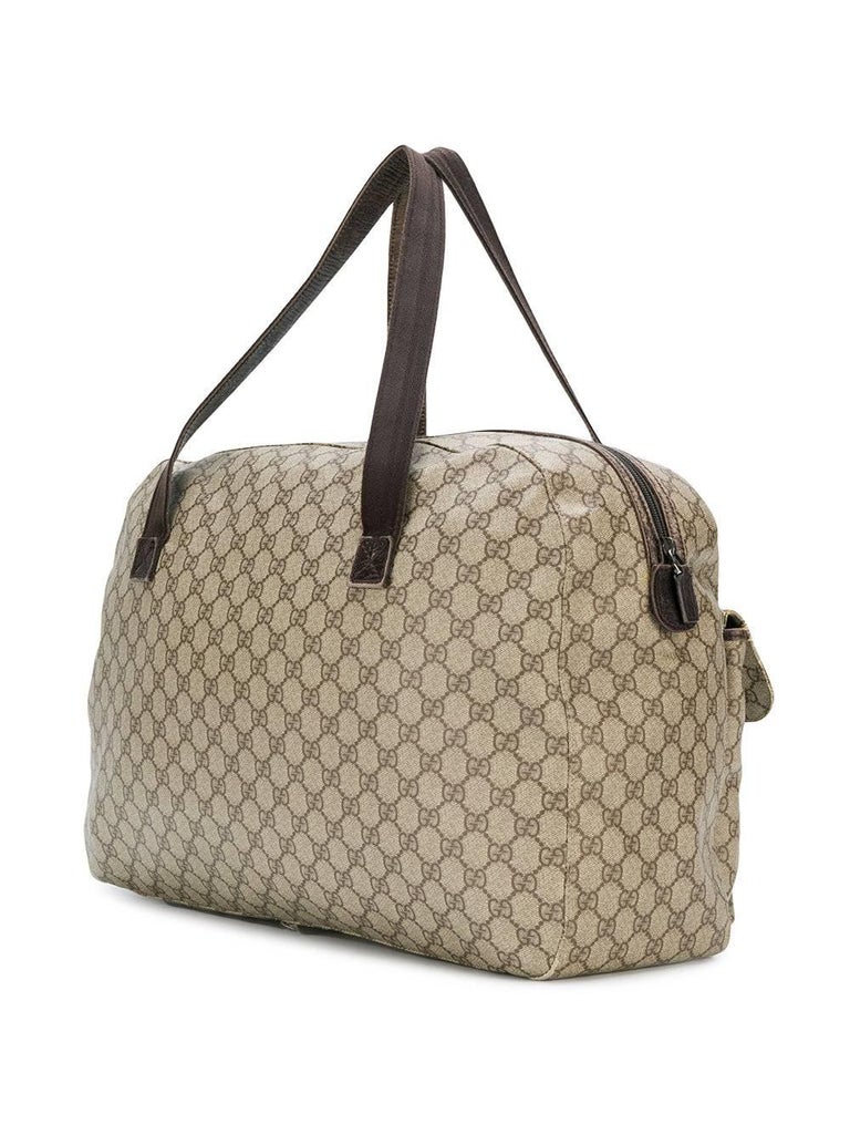 Gucci Vintage Monogram Travel Duffle Bag at 1stDibs gucci duffle bags
