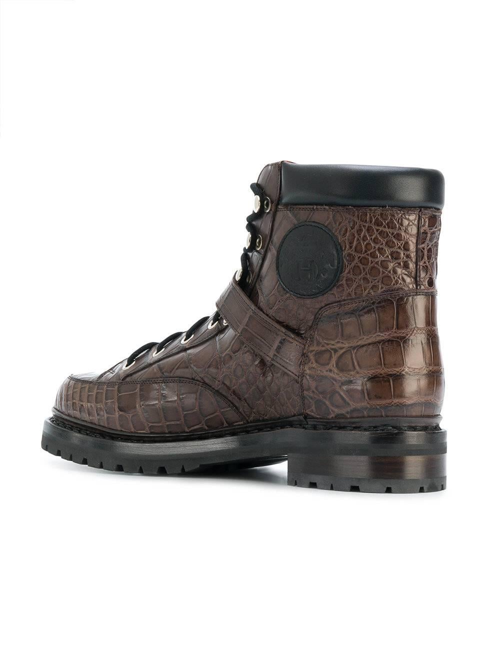 hermes crocodile boots