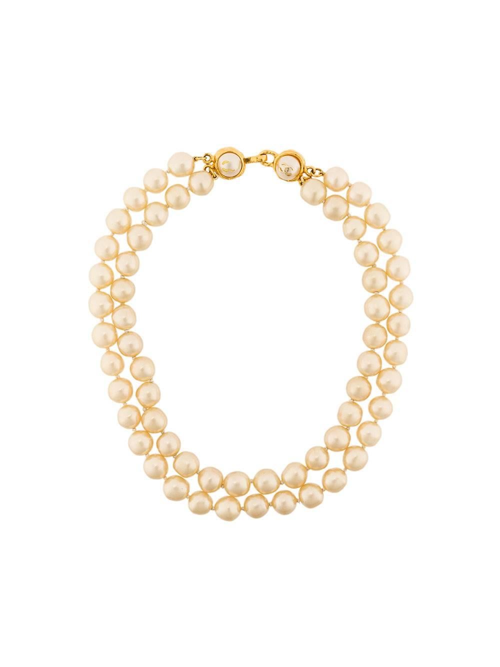 Chanel Pearl Necklace In Excellent Condition In London, GB