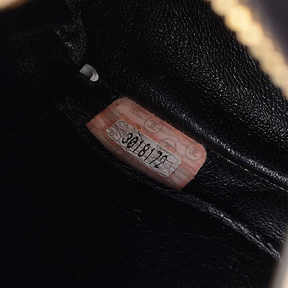 Chanel Black Satin Camera Bag 3