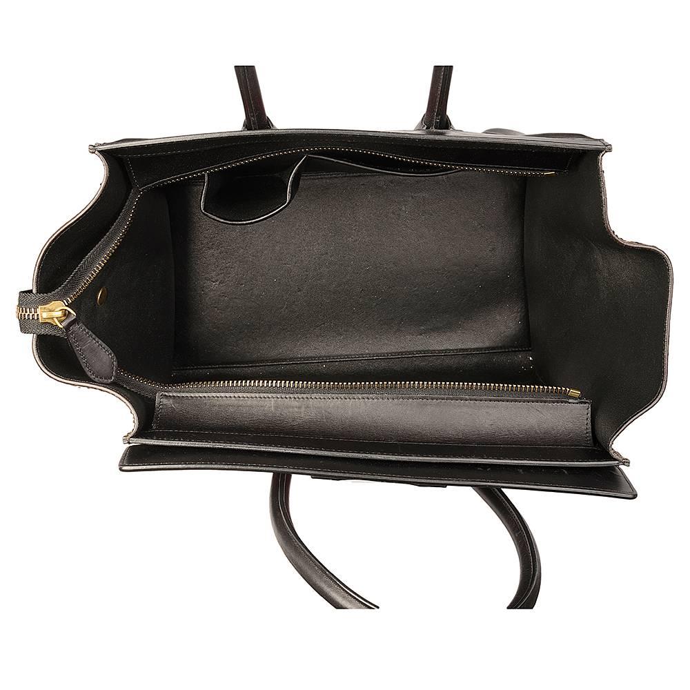 Black Céline Luggage Handbag 