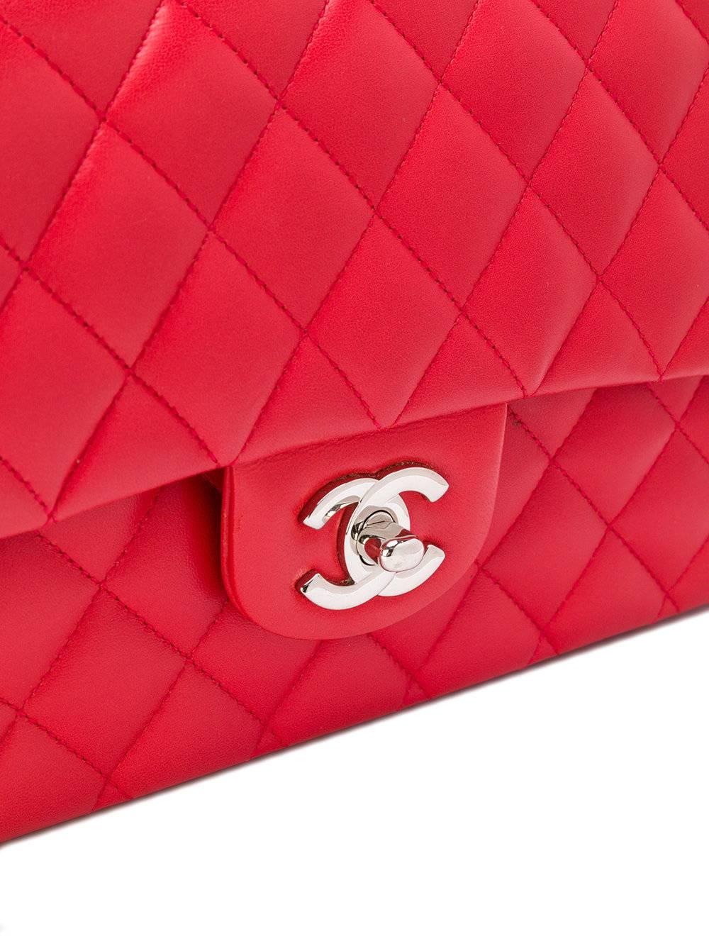 chanel red bag