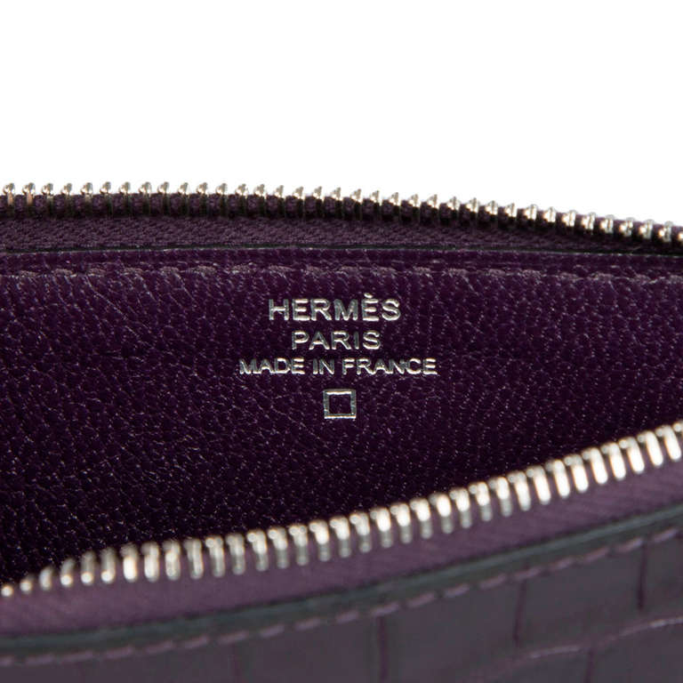 Hermès Crocodile Dogon Wallet 2