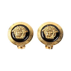 Gianni Versace Vintage Medusa Earrings