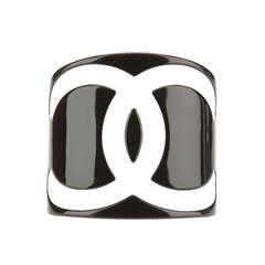 Chanel Vintage Logo Cuff