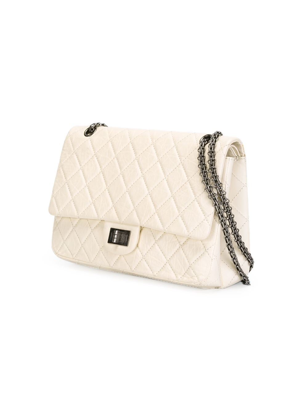 Beige Chanel Reissue Flap Shoulder Bag