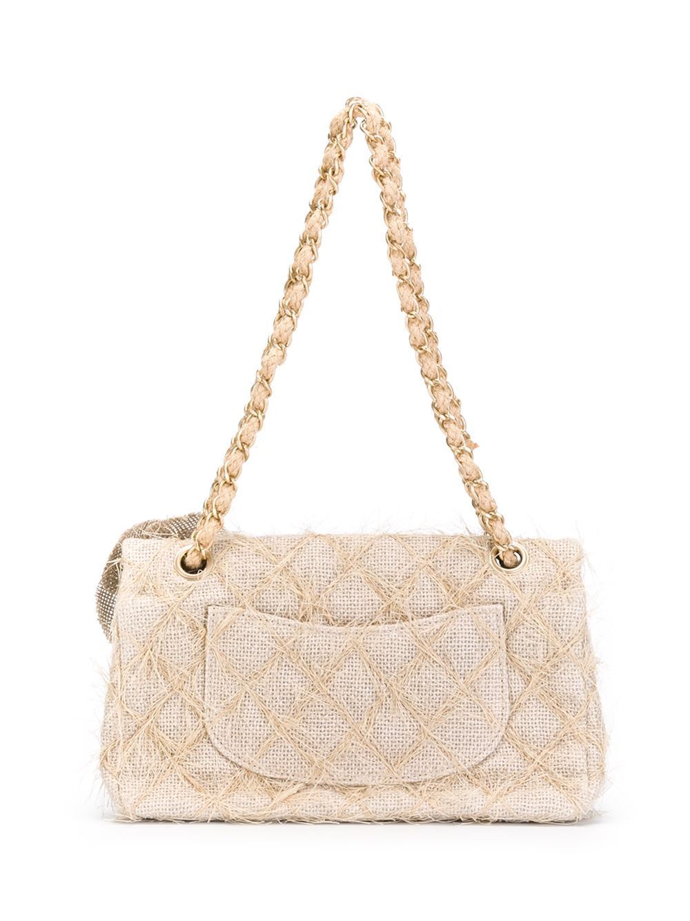 Chanel Straw Flap Shoulder Bag at 1stDibs | chanel straw flap bag ...