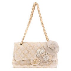 Chanel Nude Flap Bag - 5 For Sale on 1stDibs