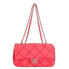 Chanel Python Flap Shoulder Bag 7