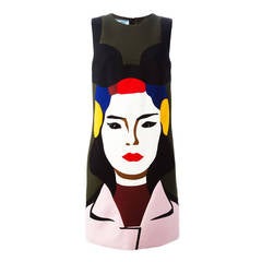 Prada Printed Shift Dress