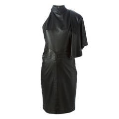 Alaïa Cape-Sleeve Embellished Dress