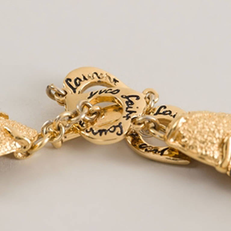 Yves Saint Laurent Vintage Necklace at 1stdibs