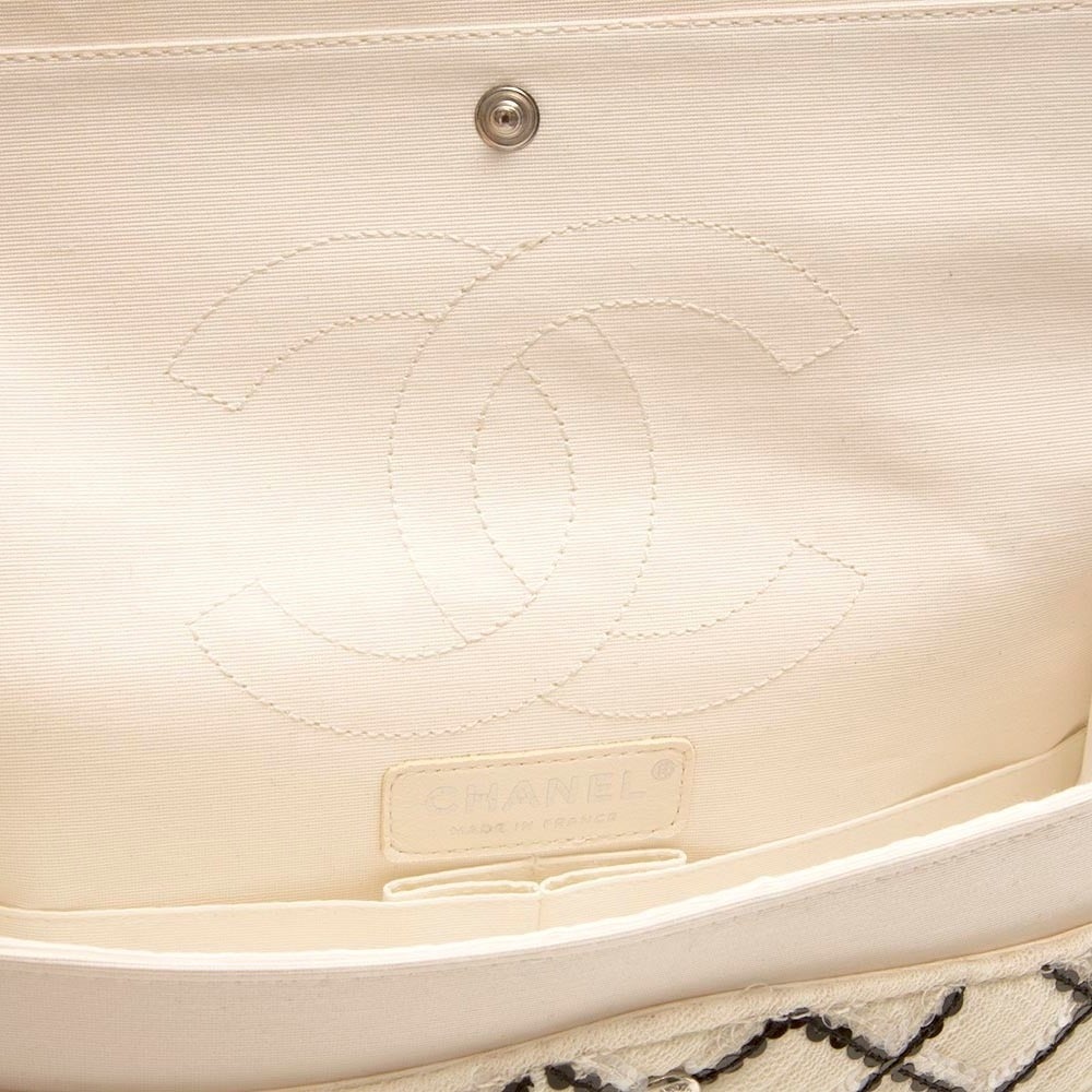 Women's Chanel Sequined Flap Shoulder Bag