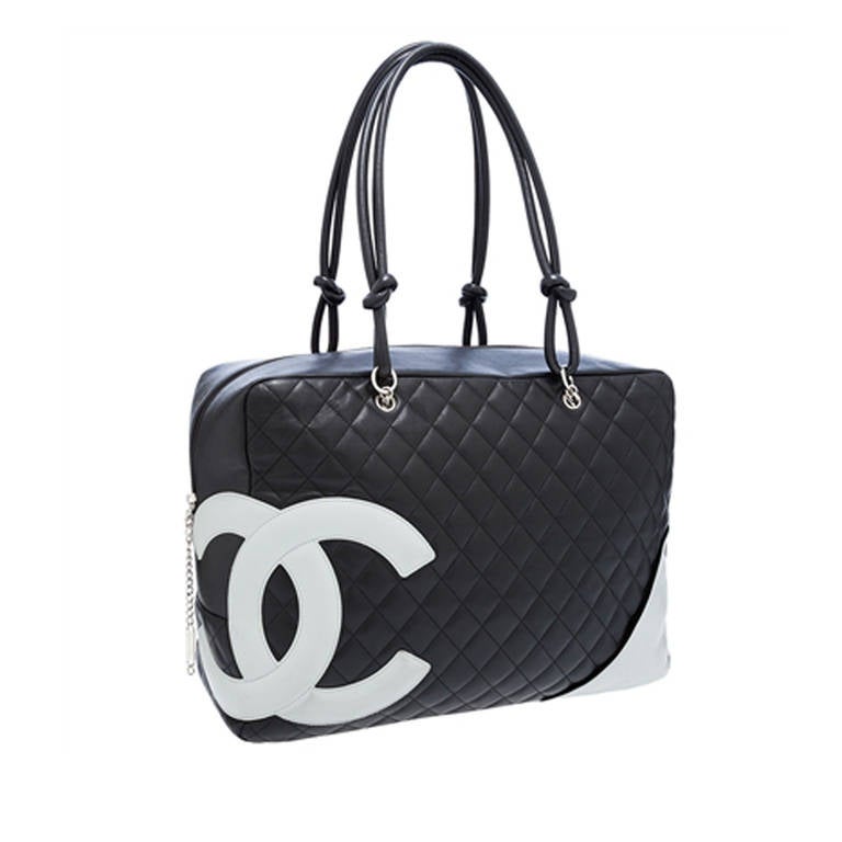 Chanel Qulited 'Cambon' Extra Large Tote Bag 2