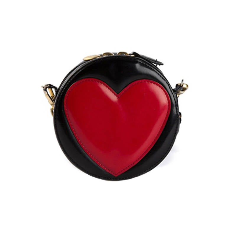 Moschino Vintage Mini Heart Bag