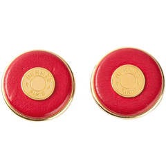 Hermès Vintage Clip-On Earrings.